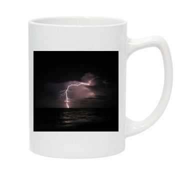 Sky 14oz White Statesman Mug