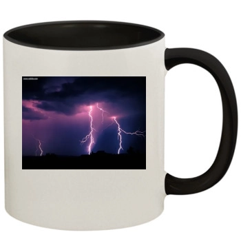 Sky 11oz Colored Inner & Handle Mug