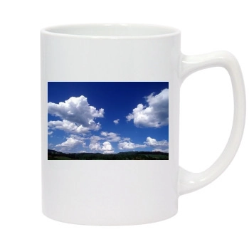 Sky 14oz White Statesman Mug