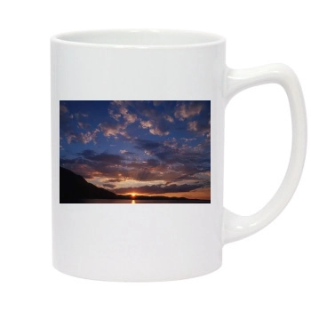 Sky 14oz White Statesman Mug