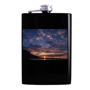 Sky Hip Flask