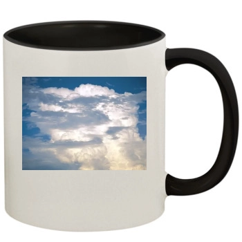 Sky 11oz Colored Inner & Handle Mug