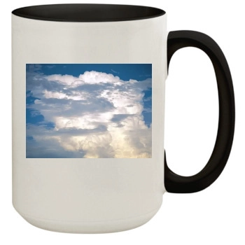 Sky 15oz Colored Inner & Handle Mug