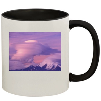 Sky 11oz Colored Inner & Handle Mug