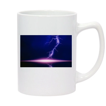 Sky 14oz White Statesman Mug