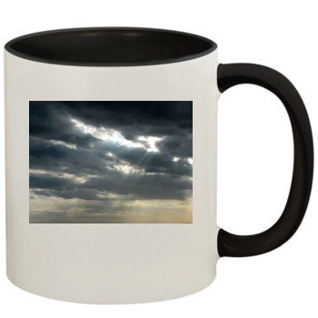 Sky 11oz Colored Inner & Handle Mug