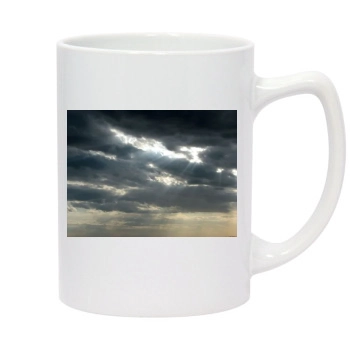 Sky 14oz White Statesman Mug