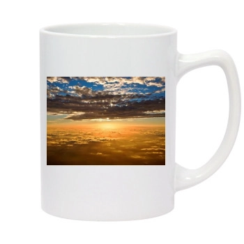 Sky 14oz White Statesman Mug