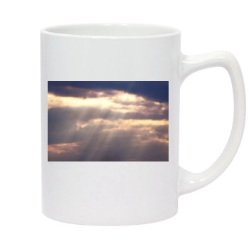 Sky 14oz White Statesman Mug