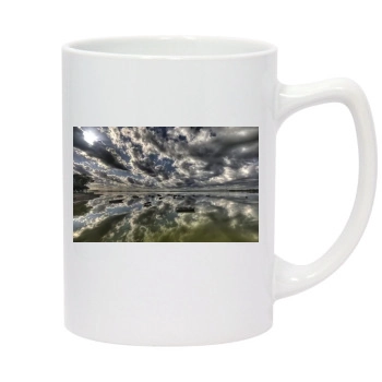 Sky 14oz White Statesman Mug