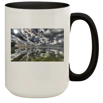 Sky 15oz Colored Inner & Handle Mug