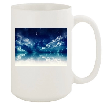 Sky 15oz White Mug