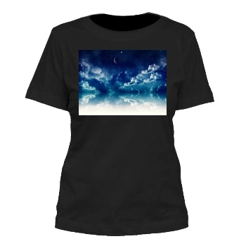 Sky Women's Cut T-Shirt