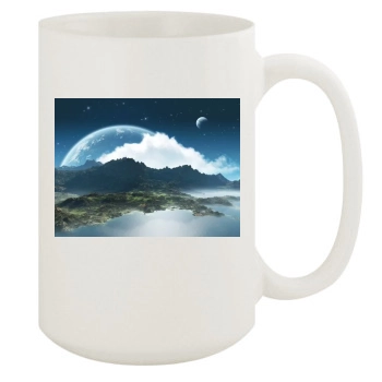 Sky 15oz White Mug