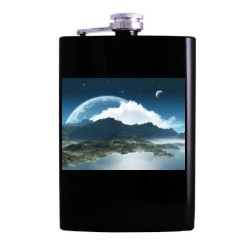 Sky Hip Flask