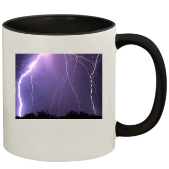 Sky 11oz Colored Inner & Handle Mug