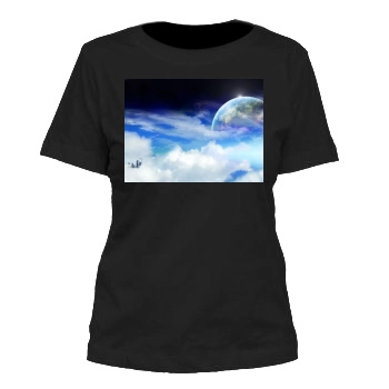 Sky Women's Cut T-Shirt