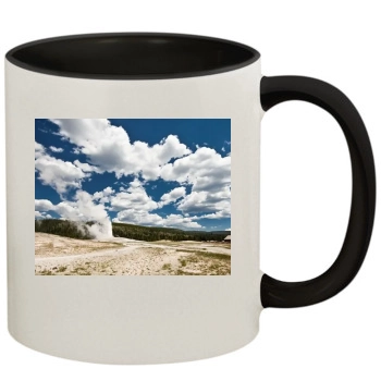 Sky 11oz Colored Inner & Handle Mug