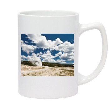 Sky 14oz White Statesman Mug