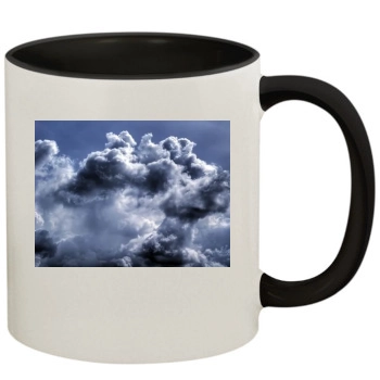 Sky 11oz Colored Inner & Handle Mug