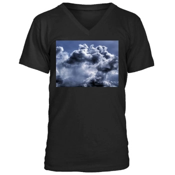 Sky Men's V-Neck T-Shirt