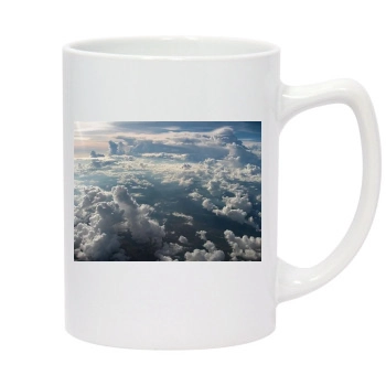 Sky 14oz White Statesman Mug