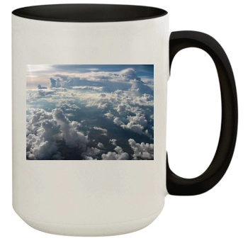 Sky 15oz Colored Inner & Handle Mug