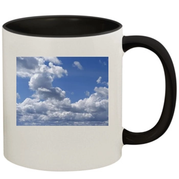 Sky 11oz Colored Inner & Handle Mug