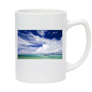 Sky 14oz White Statesman Mug