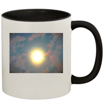 Sky 11oz Colored Inner & Handle Mug