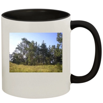 Forests 11oz Colored Inner & Handle Mug