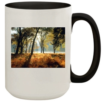 Forests 15oz Colored Inner & Handle Mug