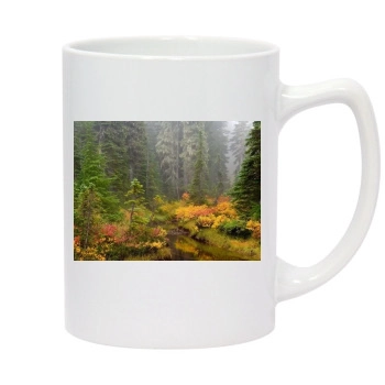 Forests 14oz White Statesman Mug