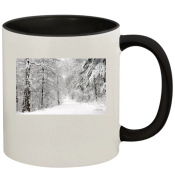 Forests 11oz Colored Inner & Handle Mug