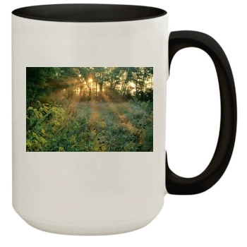 Forests 15oz Colored Inner & Handle Mug