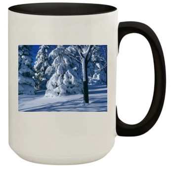 Forests 15oz Colored Inner & Handle Mug