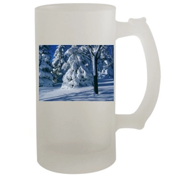 Forests 16oz Frosted Beer Stein