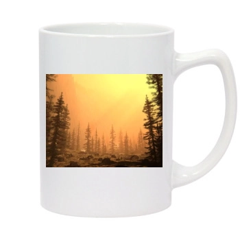 Forests 14oz White Statesman Mug