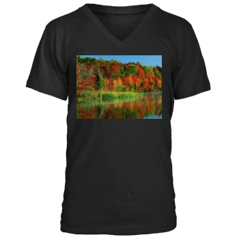 Forests Men's V-Neck T-Shirt