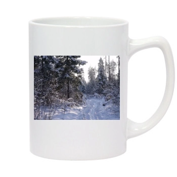 Forests 14oz White Statesman Mug