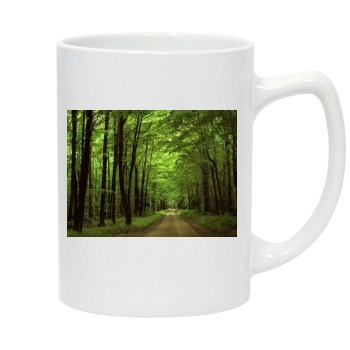 Forests 14oz White Statesman Mug