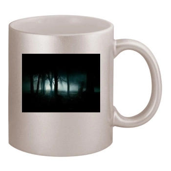 Forests 11oz Metallic Silver Mug