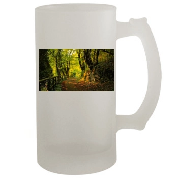 Forests 16oz Frosted Beer Stein