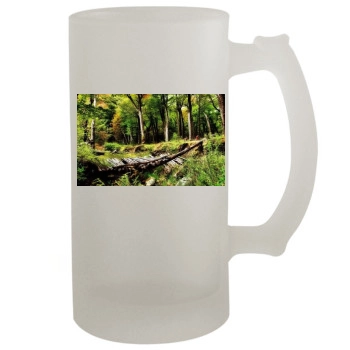 Forests 16oz Frosted Beer Stein