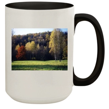 Forests 15oz Colored Inner & Handle Mug