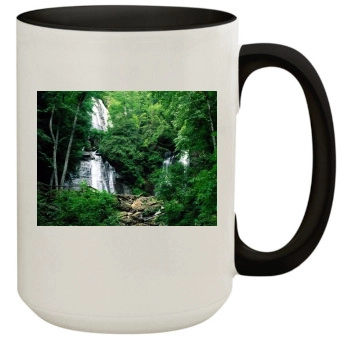 Forests 15oz Colored Inner & Handle Mug