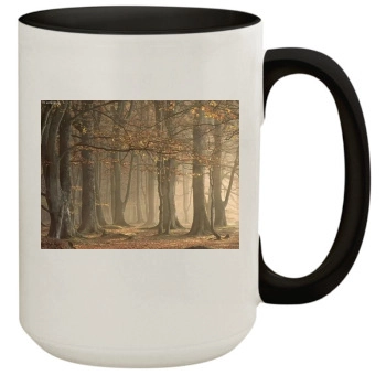 Forests 15oz Colored Inner & Handle Mug