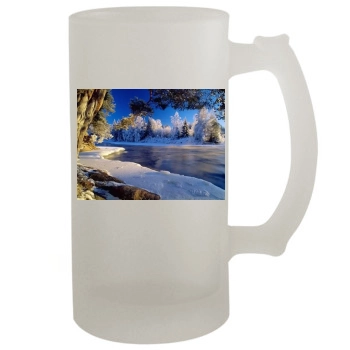 Forests 16oz Frosted Beer Stein