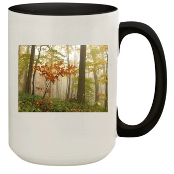 Forests 15oz Colored Inner & Handle Mug