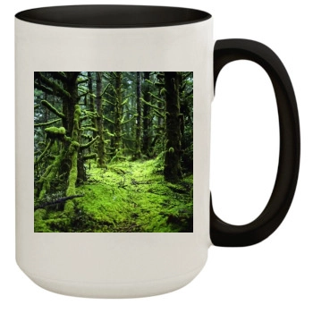 Forests 15oz Colored Inner & Handle Mug